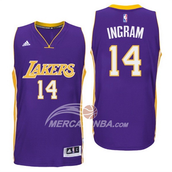 Maglia NBA Ingram Los Angeles Lakers Purpura